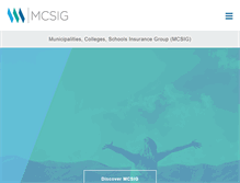Tablet Screenshot of mcsig.com